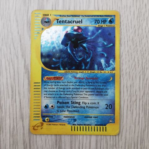 Tentacruel H2/H32 holofoil pokemonkort