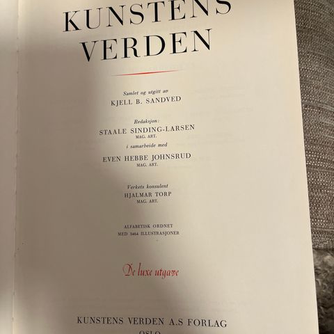 Kunstens verden