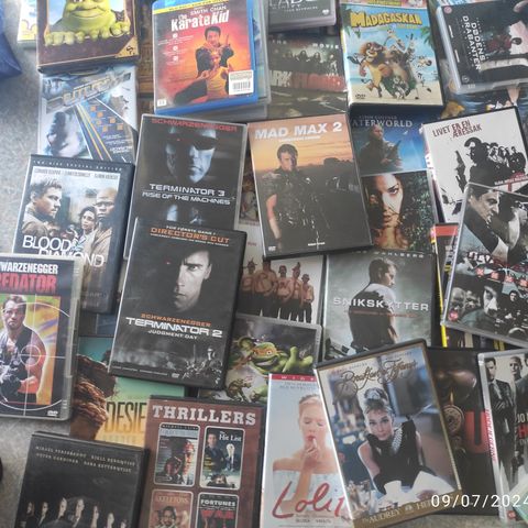 DVD and Blue ray films