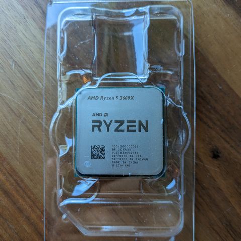 AMD Ryzen 5 3600X Prosessor/CPU