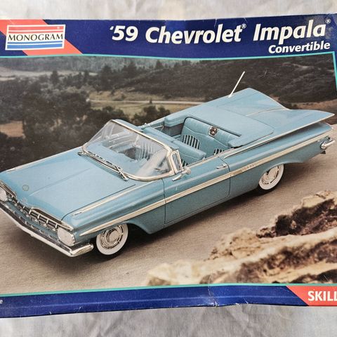 #27, 1959 Chevrolet Impala plastbyggesett