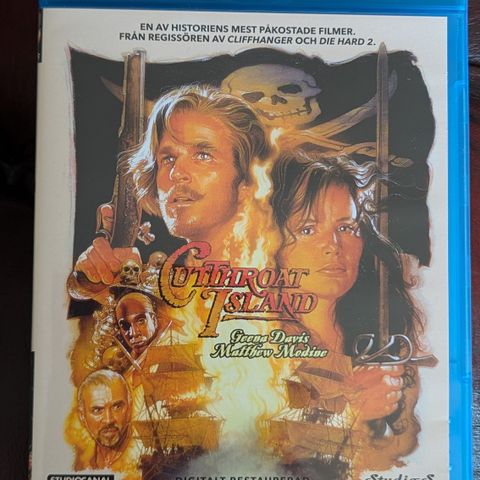 Cutthroat Island - Blu-ray