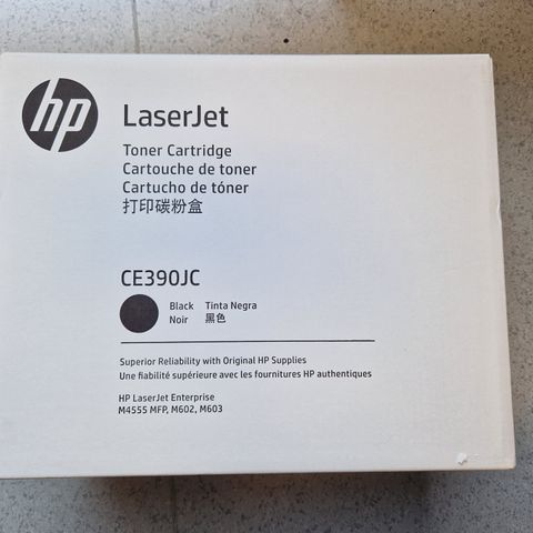 ORIGINAL HP TONER CE390JC