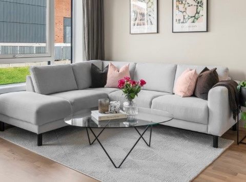 Beige sofa fra Skeidar