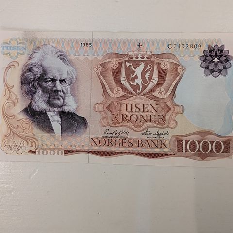 1000 krone 1985 (C7432809)