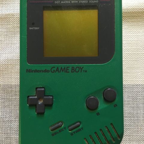 Original Nintendo Game Boy (Grønn)