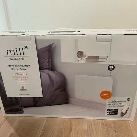 Mill Wifi varmeovn 600w