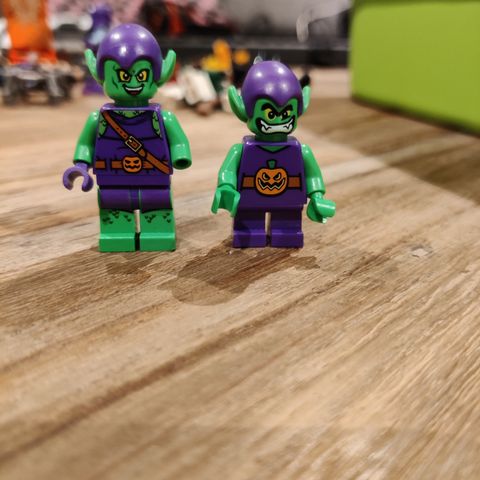 To Green goblin Lego figurer