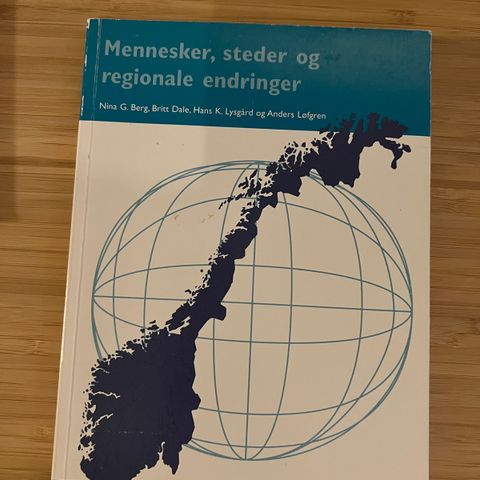 Mennesker, steder og regionale endringer