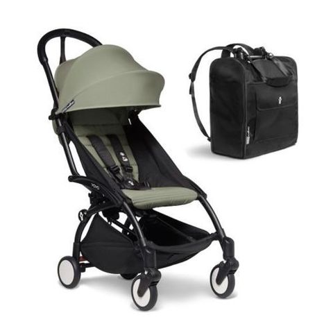 Reisetrille, Stokke YoYo², Olive + Reisebag