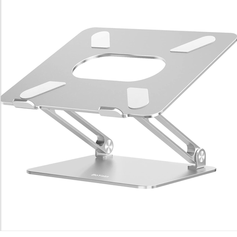 BoYata Laptop Stand, Multi Angle Stand with Heat Vent, Aluminum, Adjustable