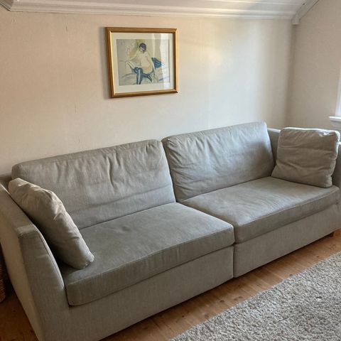 Ikea sofa og stol