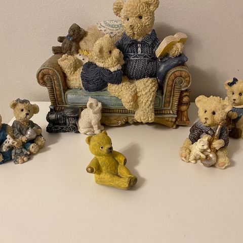 Bamse pyntefigurer, sett