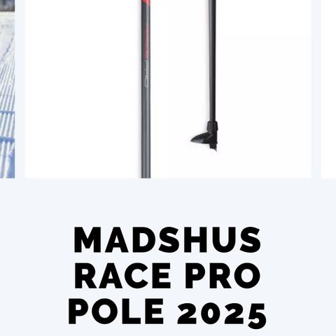 Madshus Race Pro skistaver