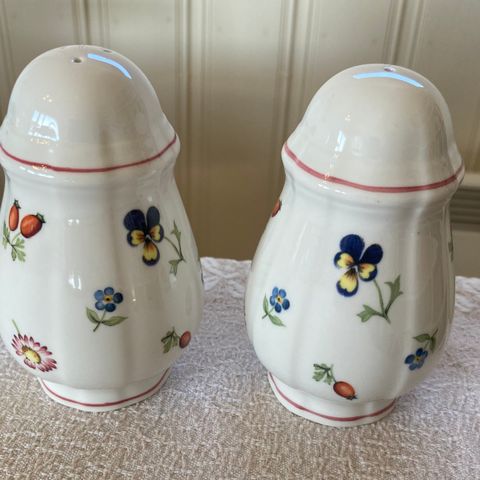 Villeroy & Bosch Petite Fleur salt og pepper