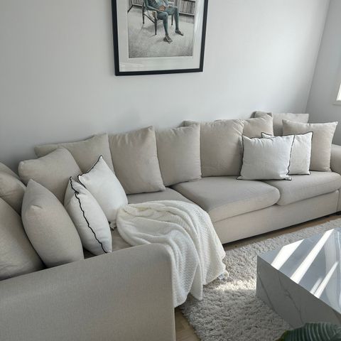 Elegant hjørnesofa