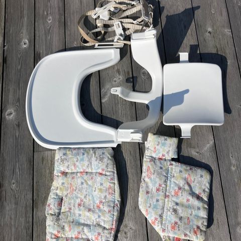 Stokke babysett til tripp trapp stol selges - RESERVERT