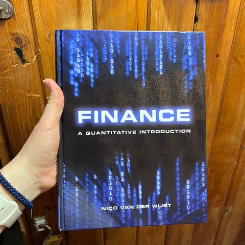 Finance: A quantitative introduction