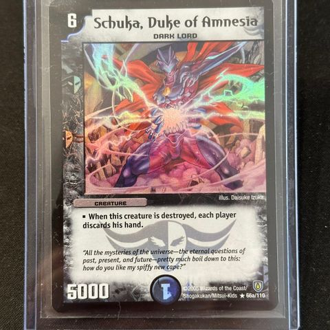 Duel Masters - Schuka, Duke of Amnesia (Holo) 66a/110