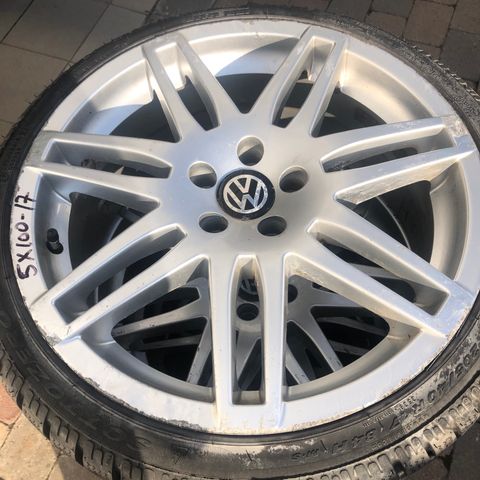 VW felger 5x100 7,5-17 ET35 Nav 57,1