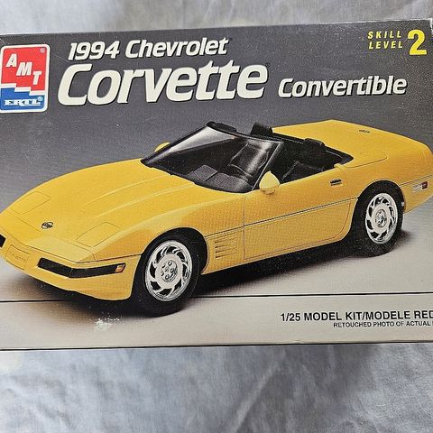 #24, 1994 Chevrolet Corvette Conv. plastbyggesett