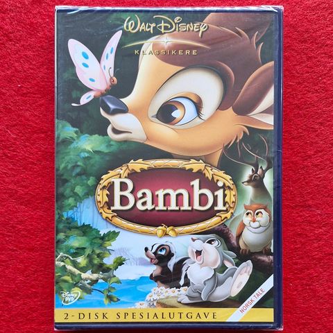 DVD: Disney's Bambi Spesialutgave. Klassiker Nr. 5