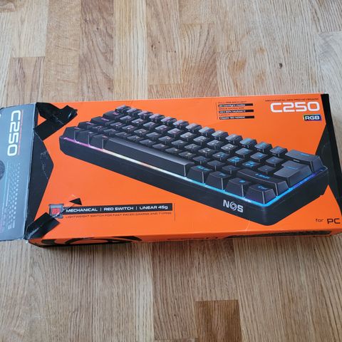 Nos mechanical mini pro keyboard C250.