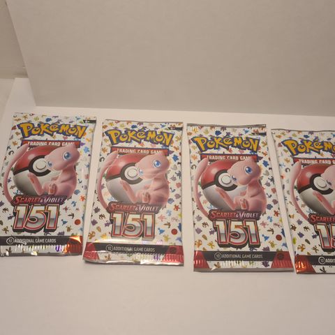 Pokemon 151 Booster Packs