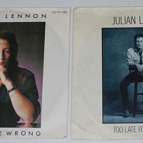 14 singler med John Lennon. Julian Lennon, McCartney. Harrison