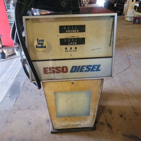 Esso bensin diesel pumpe