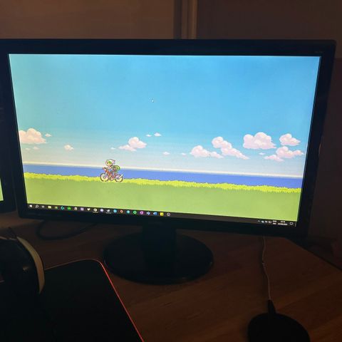 2 stk 24’’ PC-monitor 1080p 60hz