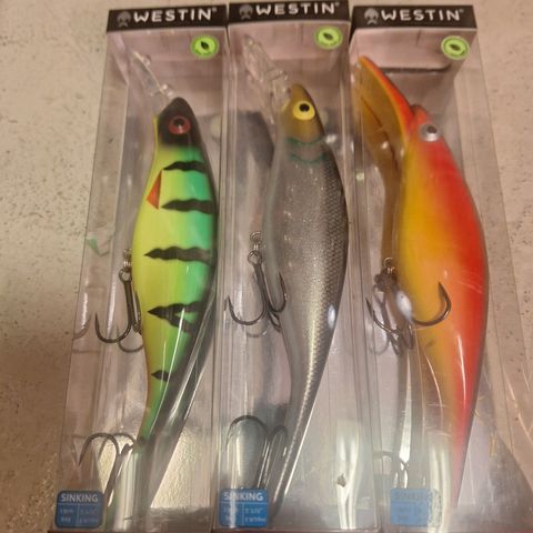 3 stk Westin Platypus 19 cm