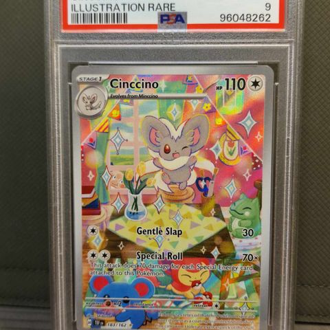 Cinccino #183 - Pokemon Temporal Forces PSA 9