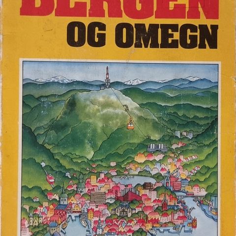 Retro kartbok Bergen og Omegn