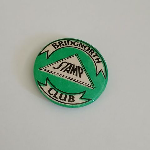 Bridgnorth stamp club - Button