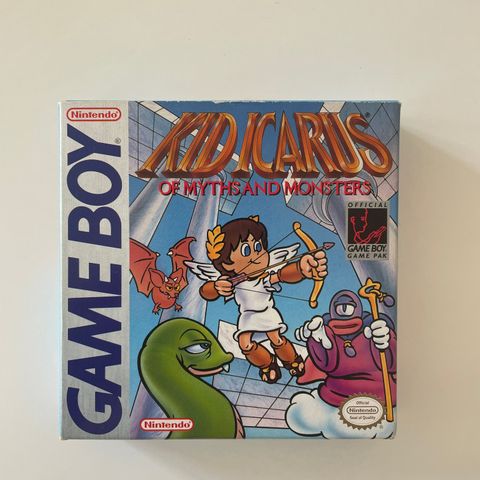 Kid Icarus Of Myth And Monster for GB CiB - nærmest mint