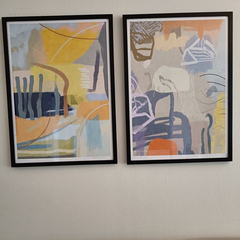 Populære, signerte 50x70 cm, ferdig innrammede bilder av Kristin Berg Johnsen