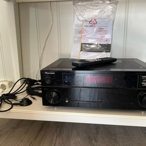 Pioneer VSX-820 hjemmekinoanlegg