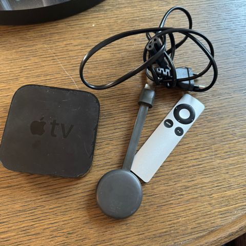 Apple TV og Chromecast