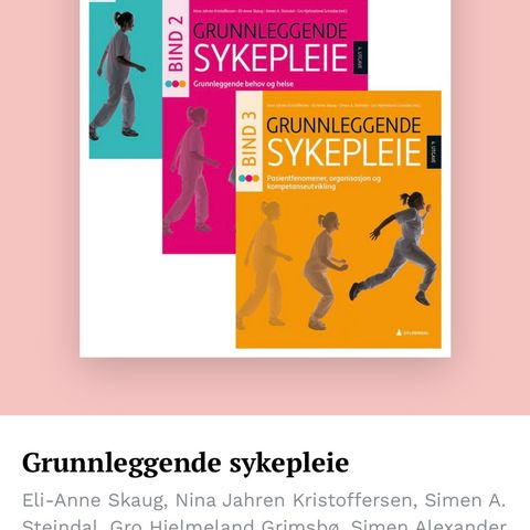 Grunnleggende sykepleie Bind 1,2,3 (2021)