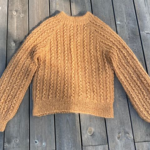 Waffle sweater