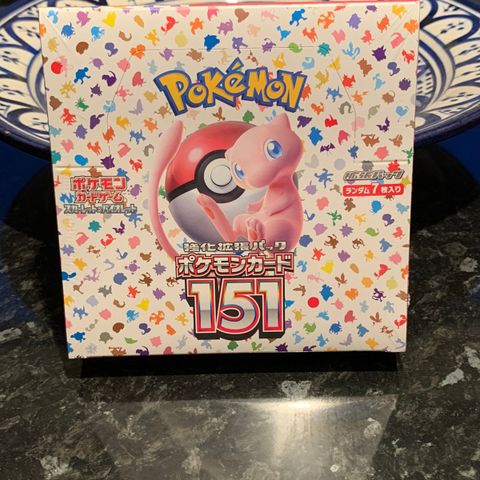 Pokemon 151 Japansk Booster Boks