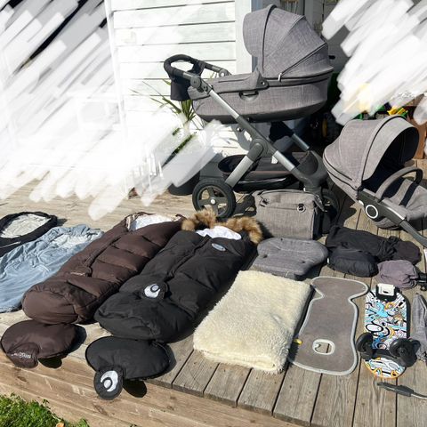 Stokke Trailz barnevogn 👶🏼