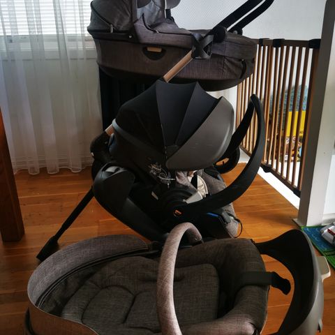 Barnevogn stokke trailz