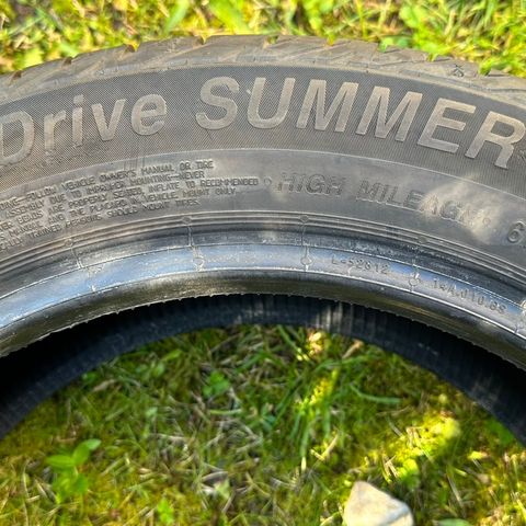 4 stk. gode sommerdekk BestDrive 185/55 R15 V XL