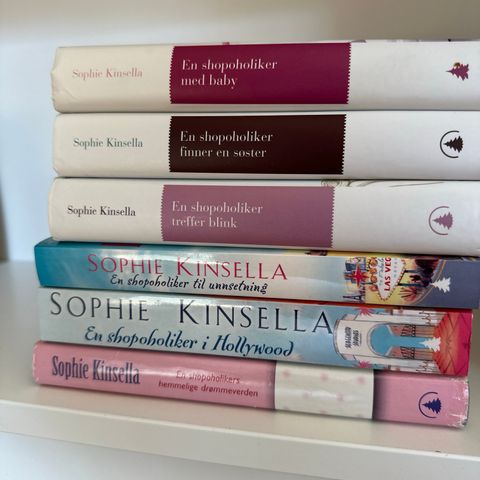 Diverse Sophie Kinsella bøker til salgs