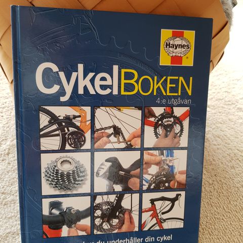 Haynes CykelBoken, vedlikeholds- og reparasjonsbok for sykler