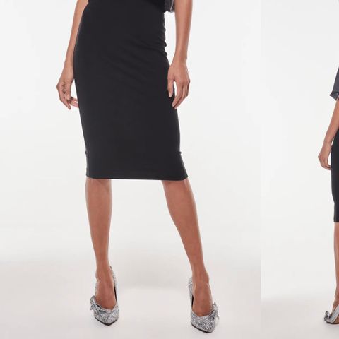 Basically midi skirt, ubrukt. Gina tricot