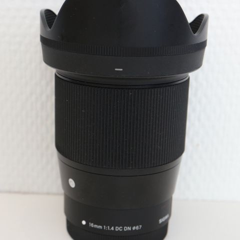 Sigma 16mm f/1.4 DC DN Contemporary for Canon EF-M