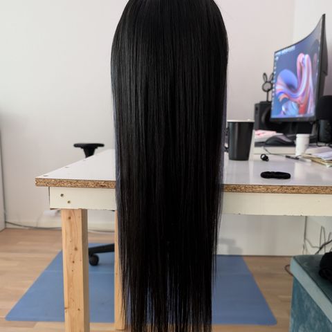 Human Hair Wig 60cm